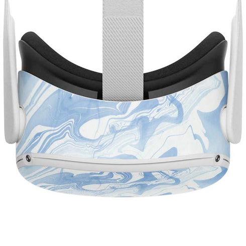 Blue Marbling Oculus Quest 2 Skin